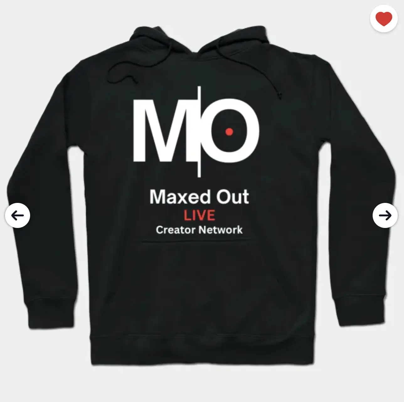 Maxed Out Official Hoodie Casual Stylish Streetwear