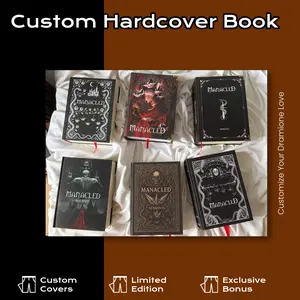 Manacled Hardcover Book by SenLinYu | Dramione Fanfiction Novel | Custom Bound Fanbinding Collector Gift with Matching Bookmark | 7 Custom Covers