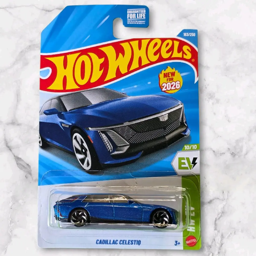 Hot Wheels Cadillac Celestiq Blue New for 2026 HW EV 10/10