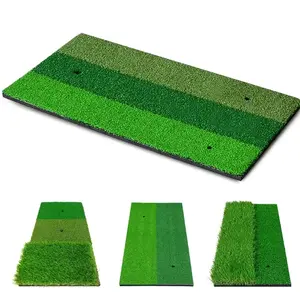 PGM Golf Hitting Mat - Durable Grass Pad for Indoor and Outdoor Golf Training