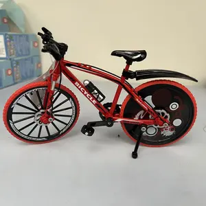 New Graffiti Alloy Bicycle Model, Realistic Mountain Bike, Downhill Bike, Road Bike, Decorative Gift, Party Gift, Birthday Gift, Easter Gift