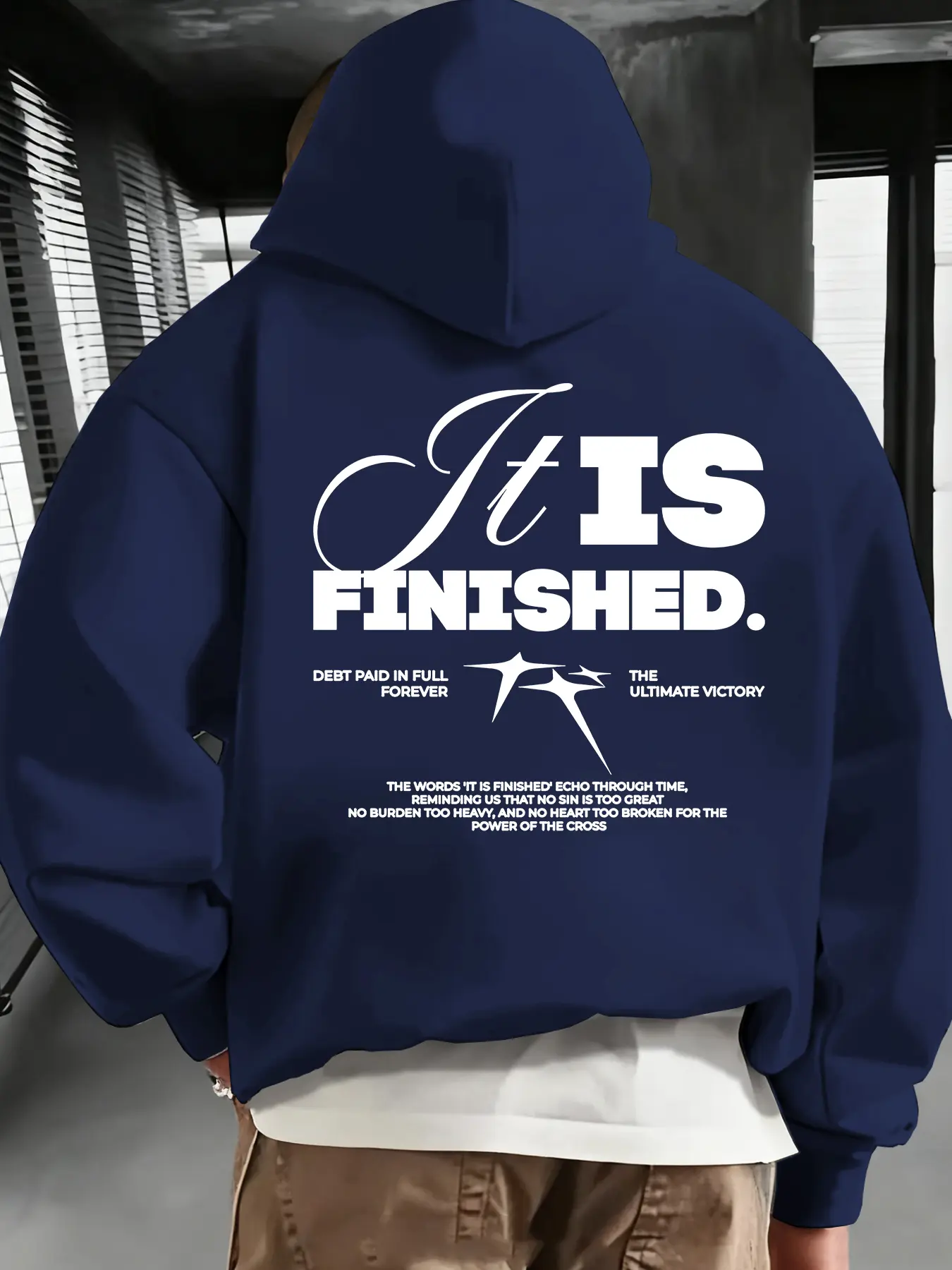 Men's Drawstring Hooded Loose Sweatshirt, Fall & Winter Casual Comfortable Hoodie, Humorous Graphic Print, Perfect Gift for Autumn & Winter