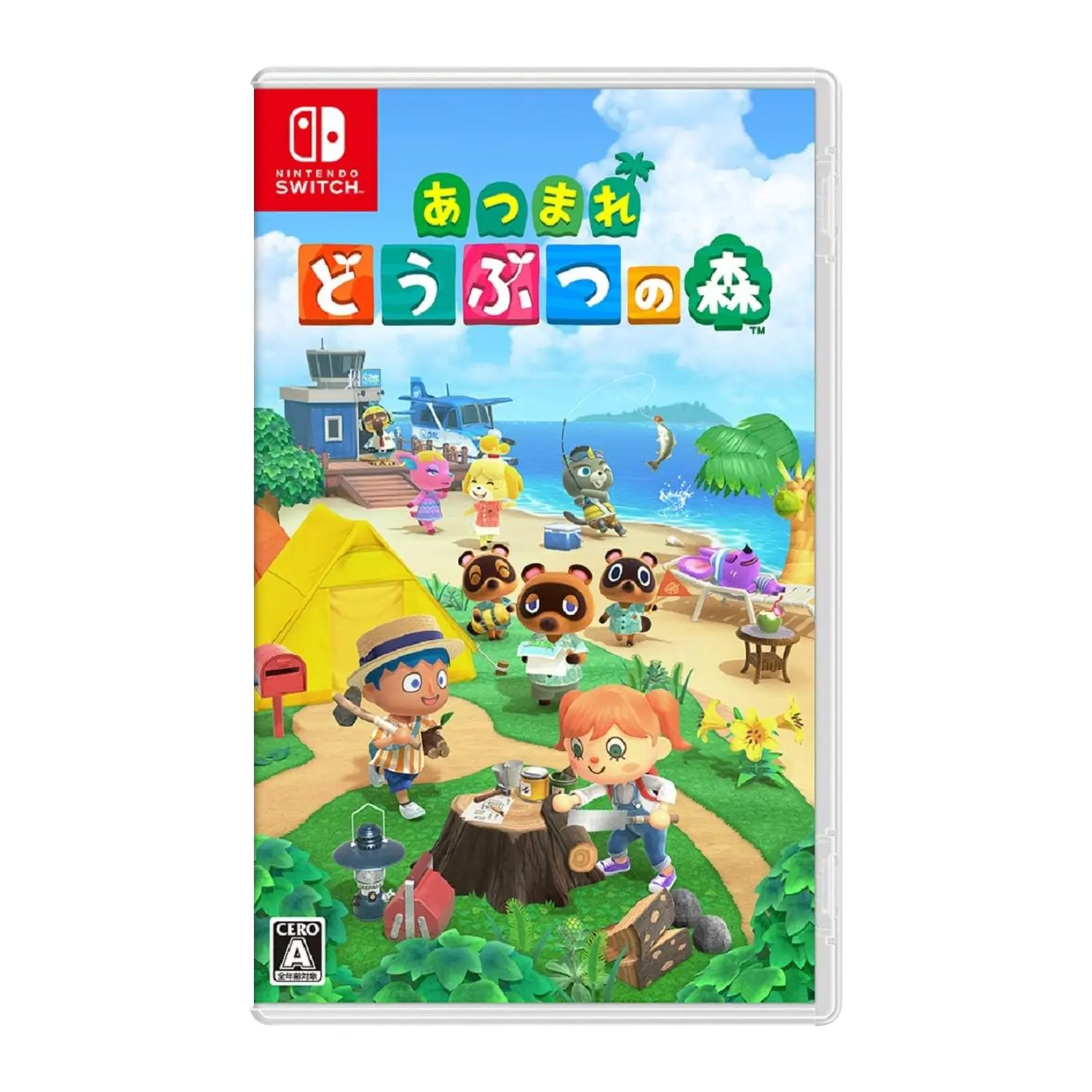 Nintendo Switch game — Animal Crossing: New Horizons — Japanese version