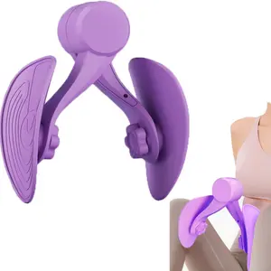 PC Muscle Trainer, Enhance Resistance, Hip and Pelvic Trainer, Inner Thigh Exercise Equipment, Kegel Workout, Home Fitness, Unisex