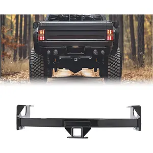 Class 4 Trailer Hitch Compatible with 1997-2016 Ford F-150 250 350 450 Black Towing Hitch 2-Inch Receiver
