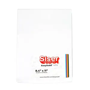 Siser EasySubli Heat Transfer Vinyl Sheets for Sublimation