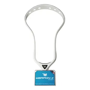 ECD Weapon X Faceoff Lacrosse Head Unstrung - Includes 3 Free Champion Lacrosse Balls