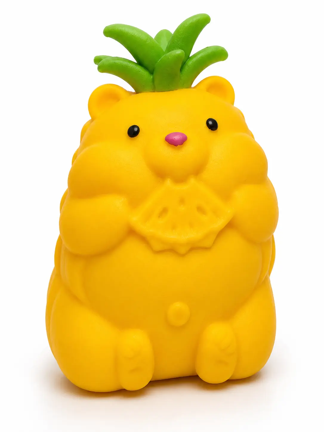 Pineapple Squishy - Super Soft & Stretchable Stress Relief Toy for Kids & Adults - Durable & Fun Squeeze Poky Love