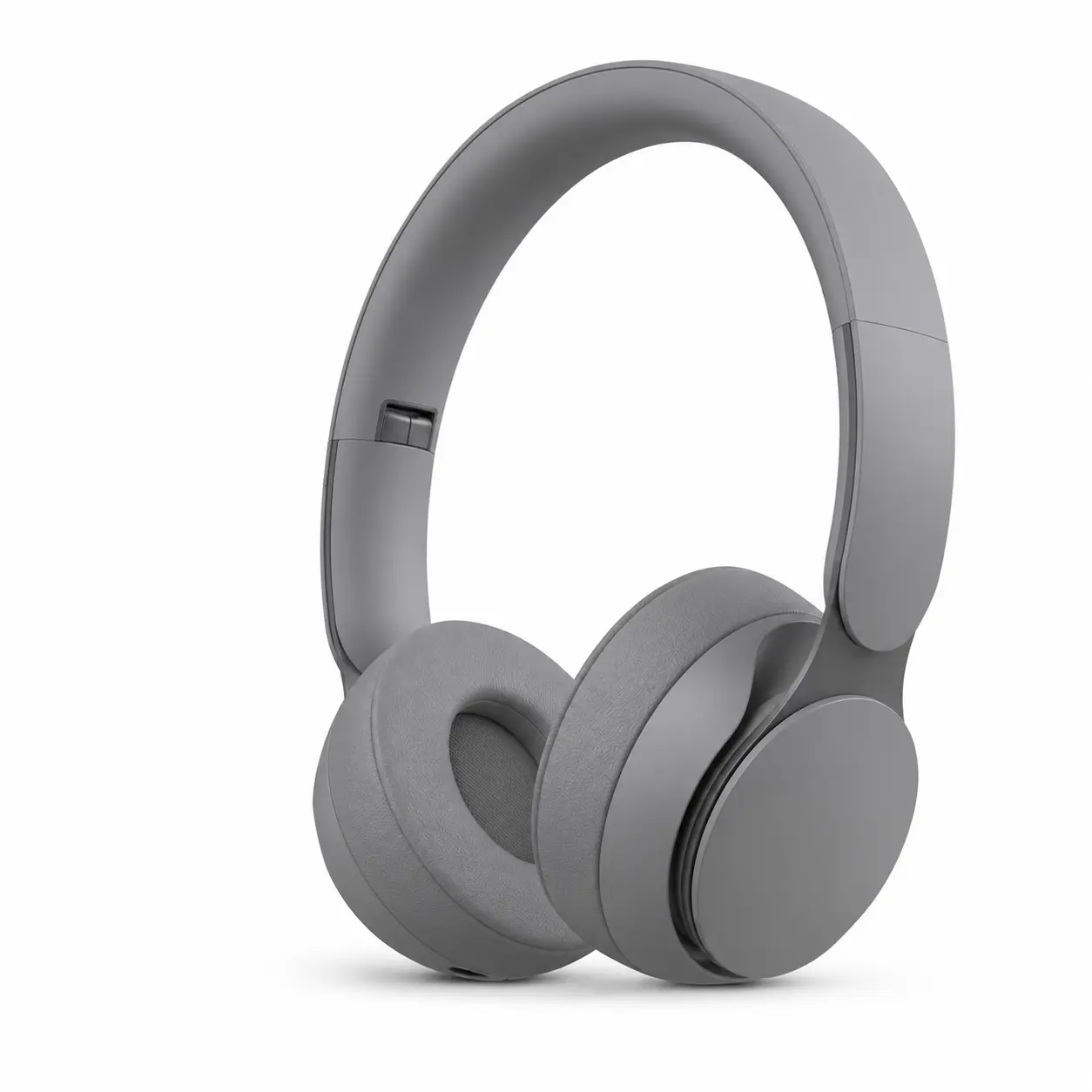 On-Ear Noise Cancelling Headphone (Solo Pro) - Gray, Built-in Bluetooth, Button Media Control, Built-in Mics, Long Battery Life, Calm Focus, Wearable Tech, Versatile Compatibility with Android Cellphones & Mobile Devices, Included Batteries