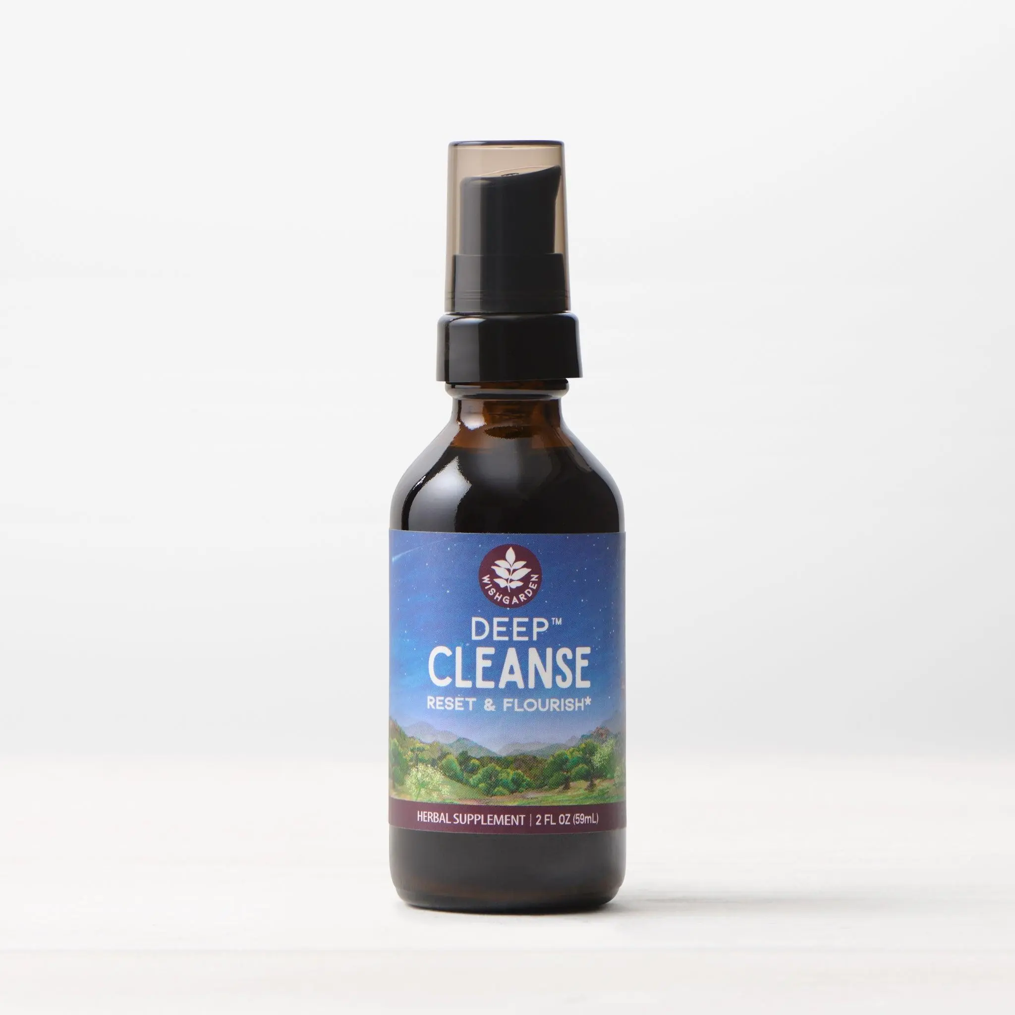 WishGarden Deep Cleanse Reset & Flourish - Natural Organic Herb Health Supplement - Deep Cleanse, Reset & Flourish Formula