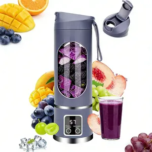 Ultimate Portable Mini Blender & Juicer!Rechargeable USB Blender Bottle for Smoothies, Shakes, Baby Food & Vegetables on the Go - Perfect for Travel, Gym, Back to School, Home & Outdoor Use - Leakproof, Quick, Easy, Healthy Drinks in Seconds