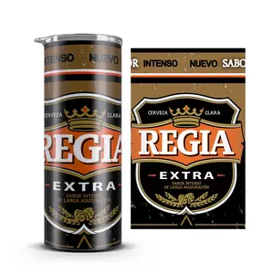 Regia Beer Tumbler – 20oz Salvadoran Drinkware Flask