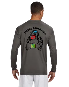 FatBoy Scuba Signature Buddha Logo Rash Guard – Built for the Bold