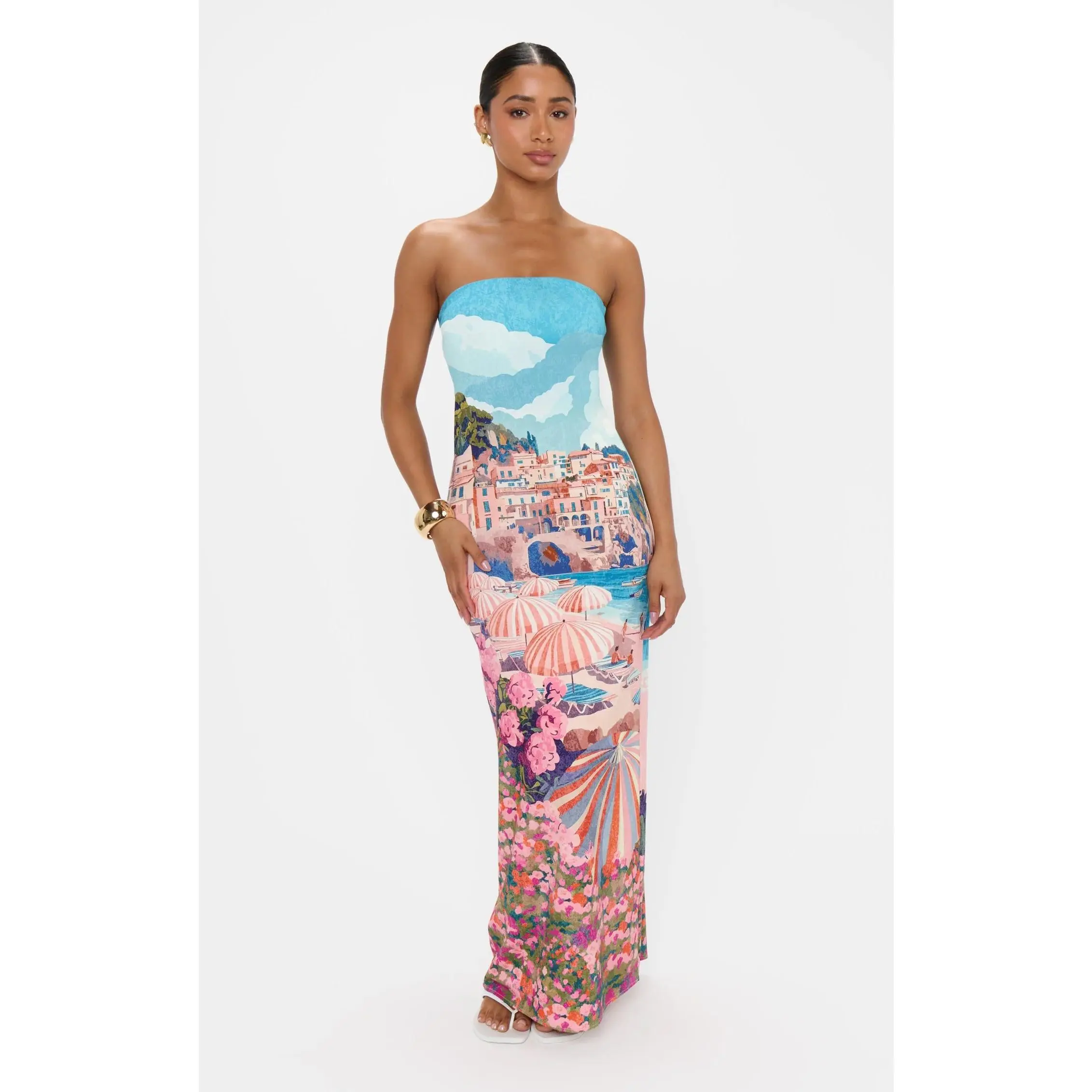 Show Me Your Mumu Taylor Tube Dress Oasis Beach Club