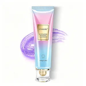 Niacinamide toothpaste, used for enamel repair and teeth whitening, freshens breath