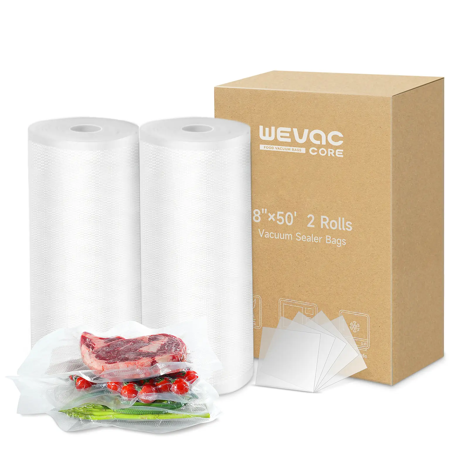 3 Mil Food Vacuum Sealer Bag Rolls,home essentials