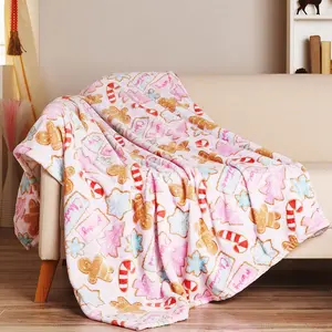 Christmas Throw Blanket - Stylish and Cute Throw Blanket for Couch, Chair or Bed -  Christmas Decor - Soft & Plush - 50 x 60
