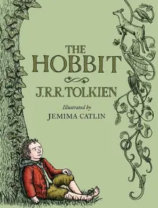 The Hobbit: Illustrated Edition by J.R.R. Tolkien||Jemima Catlin [Hardback Book]