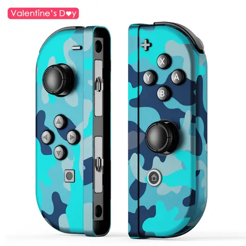 【Back to School】Game Controller (L/R) Switch Controller- Wireless Game Controller camouflage blue