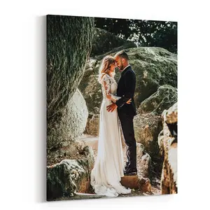 BARLEY ONE Click Shop Chat, Send Photo, Personalized Custom Canvas Prints (3:4): Photo On Canvas Transform Your Photos into Stunning Framed Wall Art Digitally Printed Photo To Canvas Ideal for Home Decor Gifts Keepsakes