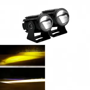 Spot light dual color hi,Dual Color Mini LED Spot Light, High Lumen Waterproof Offroad Driving Lights, Universal Fit for Most Vehicles SUV Truck ATV