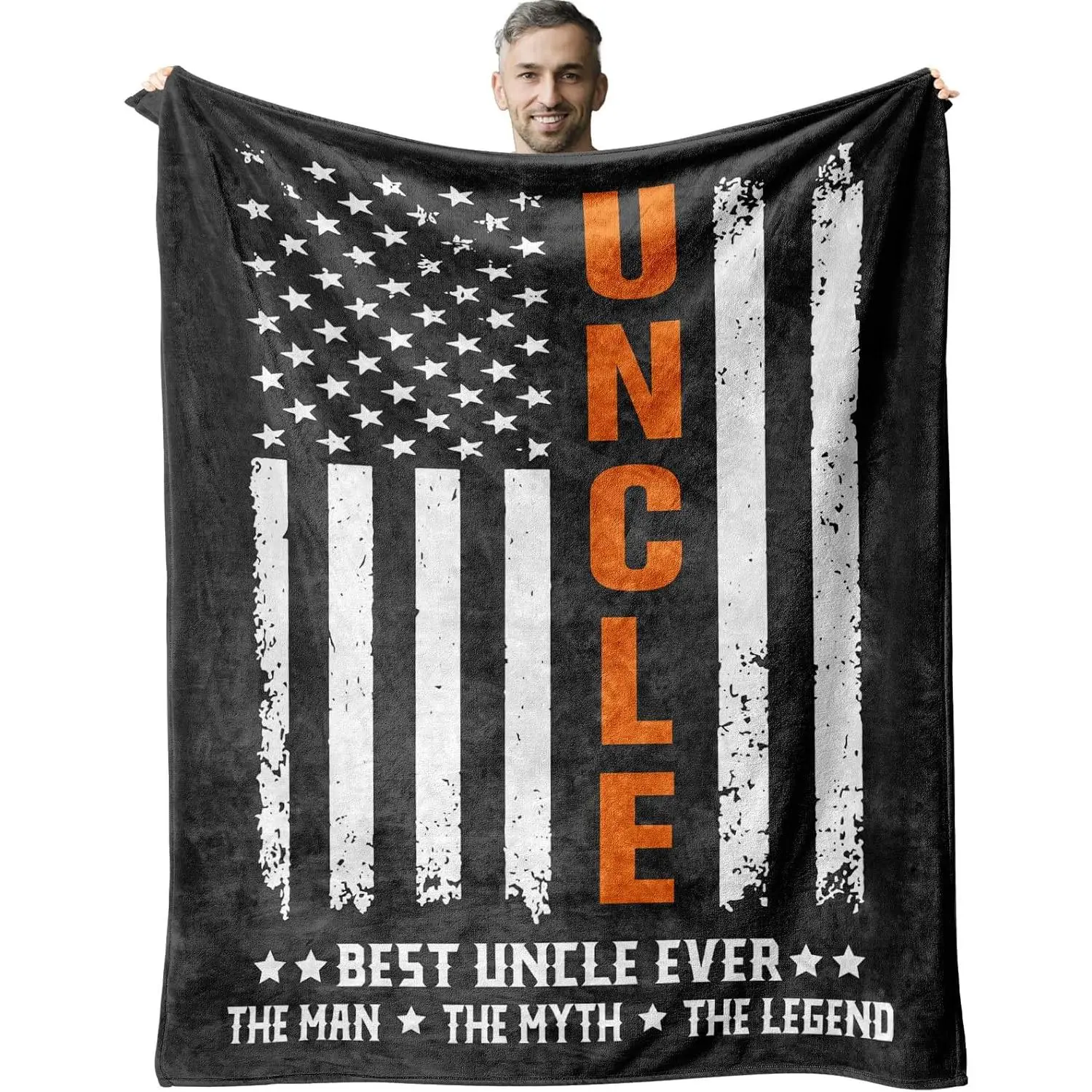 Father's Day Uncle Gifts Blanket - Uncle Gift for Fathers Day from Niece Nephew - Best Gifts for Uncles - to My Uncles - Birthday Presents for Uncle