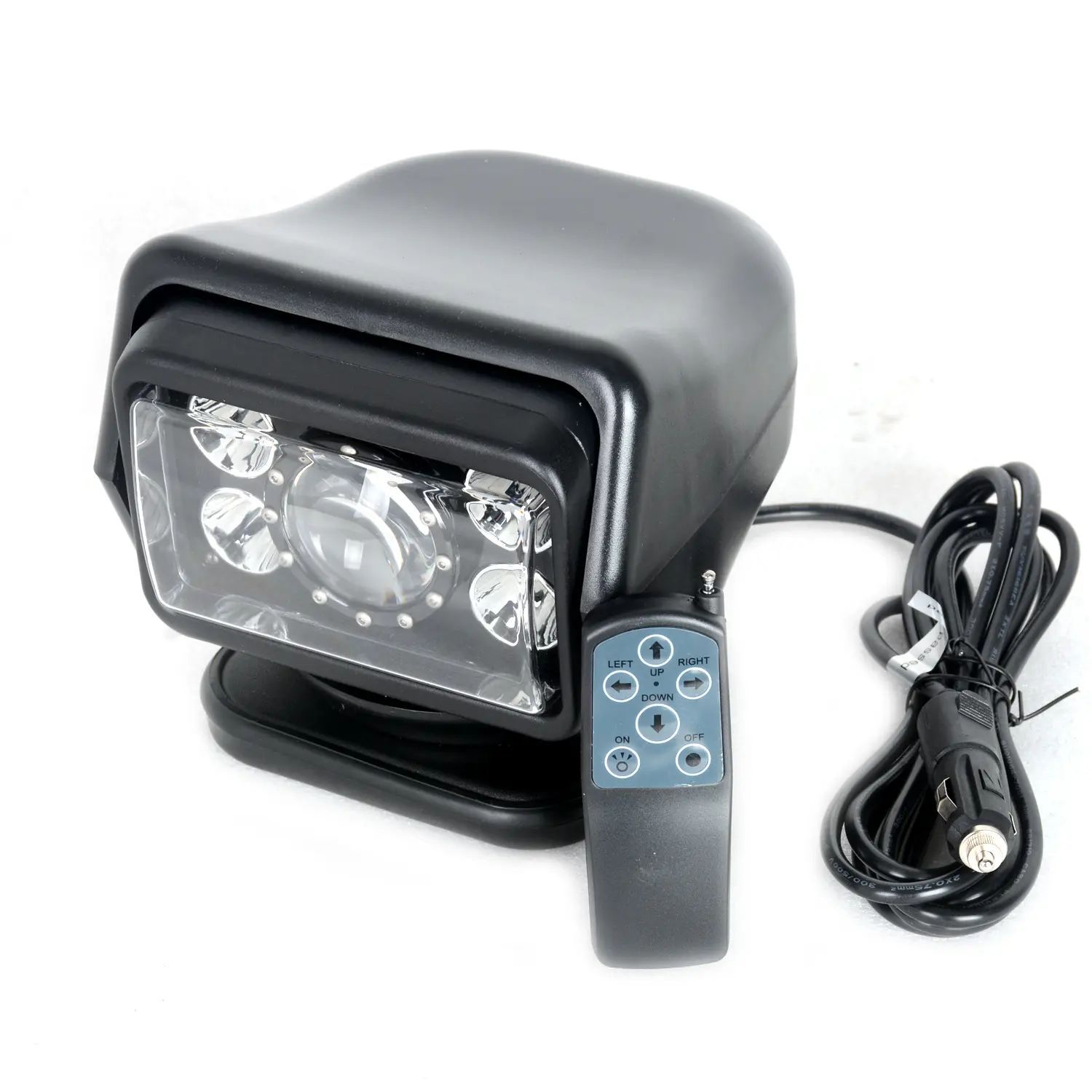 Led Search Light 7 Inch 70W 360 Degrees Rotating Remote Control 9-32V Led Work Light Spot Led Driving Lights Fog Lights Offroad Lights Hunting SUV ATV 4wd Truck Boat Lighting