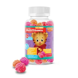 Daniel Tiger - Kids Multivitamin Gummies (60 Gummy Bottle) Toddler 2+ & Kids Vitamins - 12 Essential Vitamins & Minerals to Support Bone Health, Energy, Immune Health & Eye Health - Non GMO