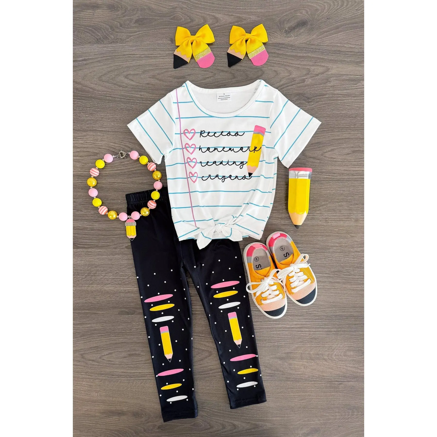 "Recess, Homework..." Legging Set