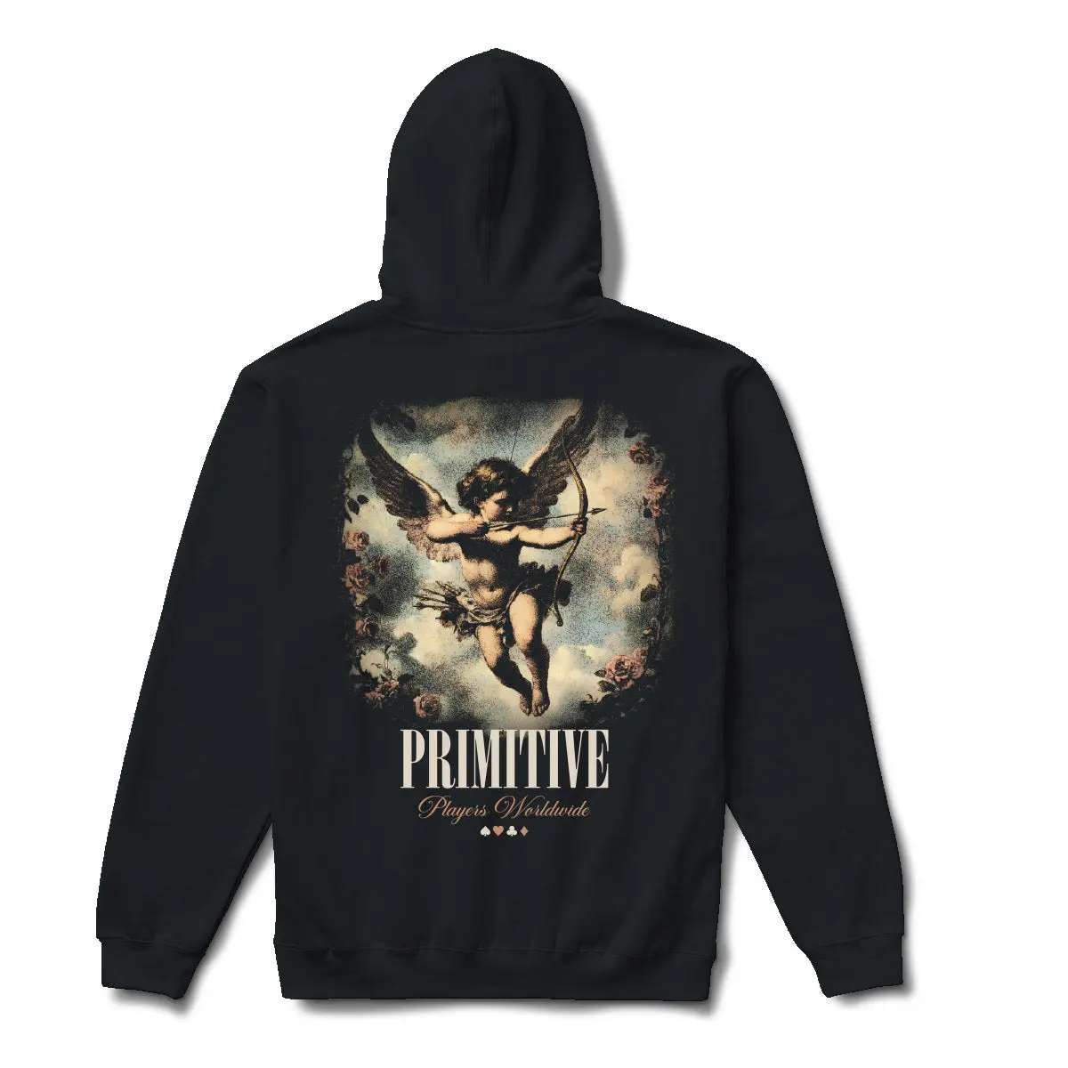 Primitive Skateboarding Clothing Men's Regular Fit Hoodie Players Primitive Skateboarding Clothing Men's Regular Fit Hoodie Players