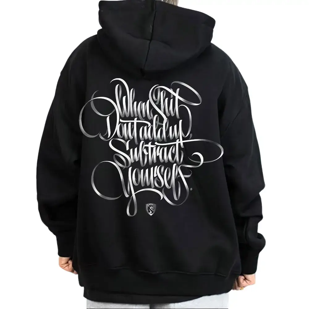 When It Don't Add Up, Chicano Clothing, Cholo, Gangster clothes, Hoodies for men, Men's clothing, Streetwear, Lowrider, Graphic tee, Men gifts