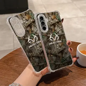 R-Realtree Real Tree Camo Phone Case Suitable for Samsung Galaxy A56 A26 A36 A17 A07 A55 A35 A06 A05 A14 A24 A34 A54 A16 A05S A25 A15 A23 A33 A53 A73 A04E A04 A02 A22 A32 A52 A12 4G 5G Anti Fall Transparent Soft Back Cover