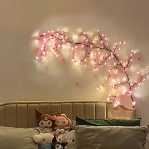 LED Tree-Shaped String Light String Light, USB-Powered Decorative Wall Light LED Strip Light for DIY Wreaths, Room Decor, Weddings & Holiday Celebrations, LED Light Strips