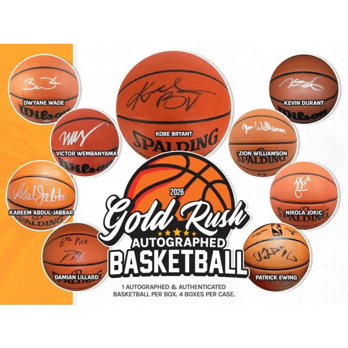 2026 Gold Rush Autographed Basketball Series 1