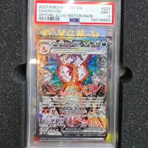 Charizard ex  Card, PSA 9 Graded Collectible