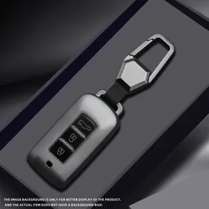Tpu Car Remote Key Case Cover Shell for Mitsubishi Outlander Asx Pajero Lancer Sport Eclipse, 3 Buttons Smart Keyless Fob Accessories
