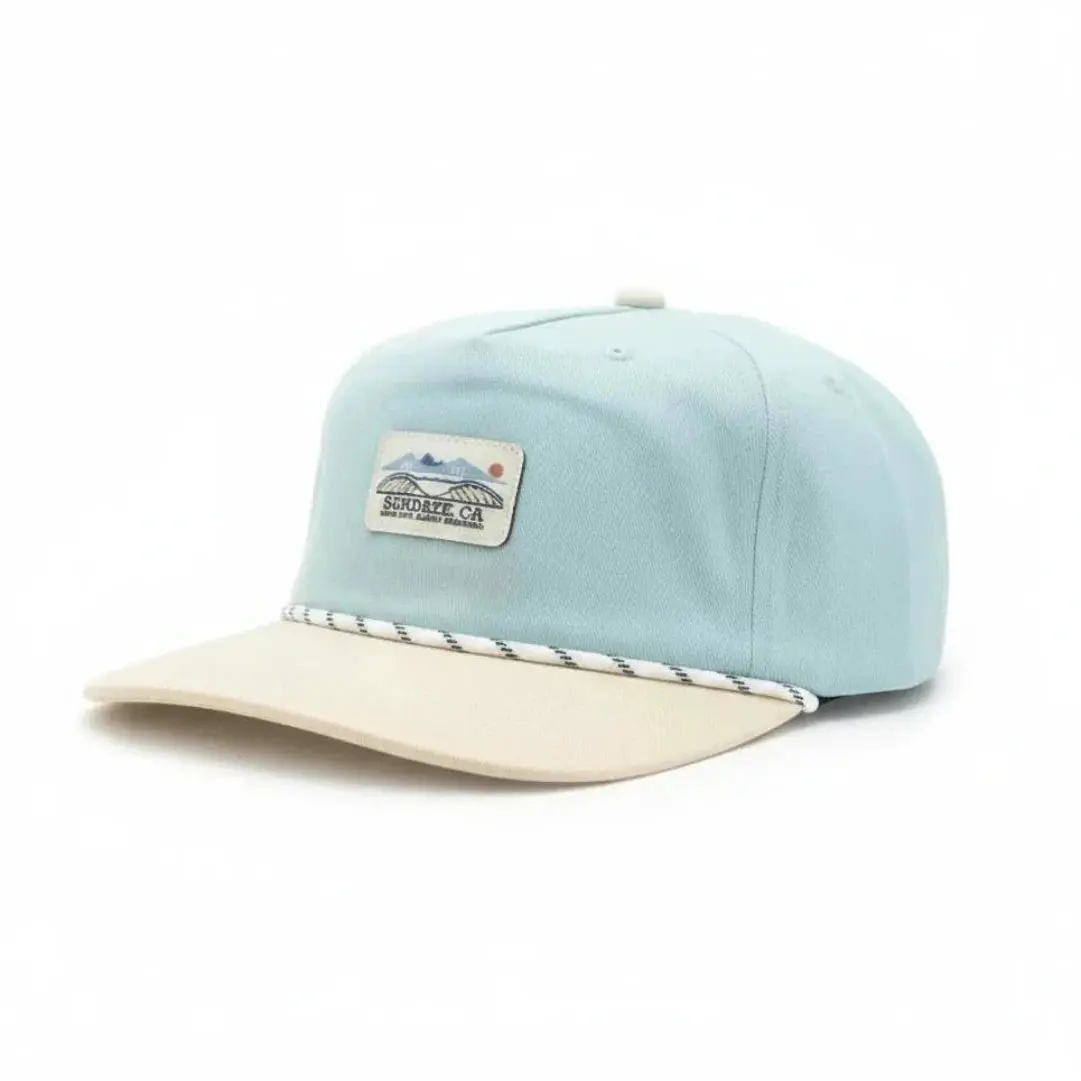 Teal and White Cotton Adventure Seeker Nylon with cord