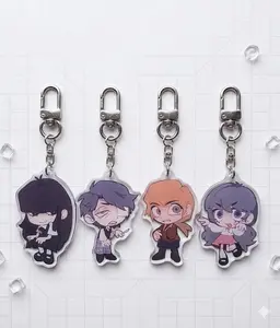Fear and Hunger: Acrylic Keychain Termina Marina, Karin, Daan, Samarie