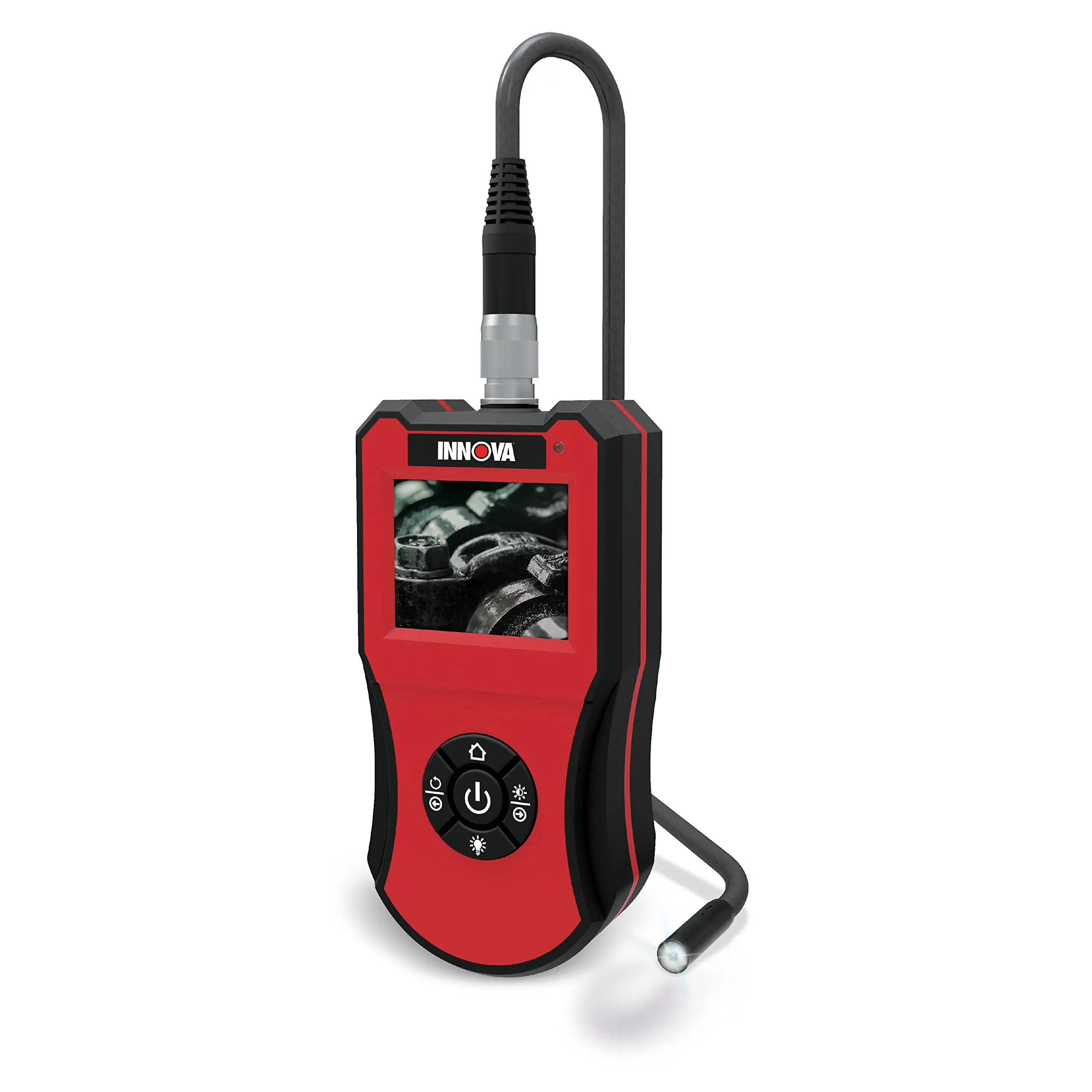 Innova 3380 Borescope Inspection Camera - Handheld Diagnostic Tool with 2.7" LCD, 6 LED Lights, IP67 Waterproof Digital Camera for Mechanics Automotive Vehicle Repairs