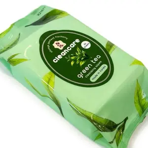 PB & Jay Cleancare Green Tea Facial Cleansing Wipes refreshing