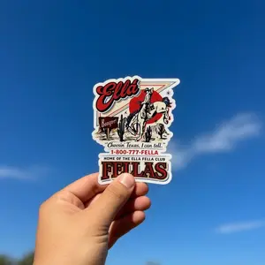 Ella Fellas Sticker, Choosing Texas Sticker, Dandelion Shirt World Sticker, Laptop or Water Bottle Decal