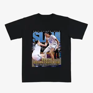 SLAM UCLA Bruin Breakthrough 2026 Champs Issue T-Shirt – Lauren Betts Basketball Vintage Graphic Tee for College Basketball Fans