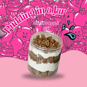 Pudding in a jar - Xaria's Apple Pie