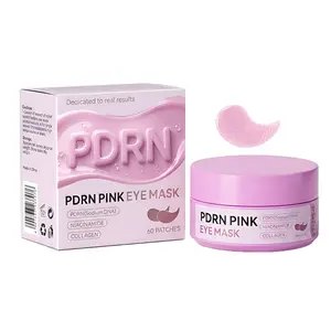 PDRN Under Eye Mask with Salmon DNA, 60 Korean Hydrogel Patches, Anti-Aging Eye Lifter Treatment to Brighten Dark Circles, Brightens Dark Circles