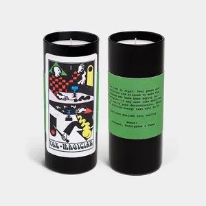 54Celsius Tarot Candle - The Magician | Bergamot, Eucalyptus & Cedar | Unique Tarot Reading | Positive Energy & Focus | 60hr Burn