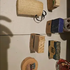 Soaps and loofas