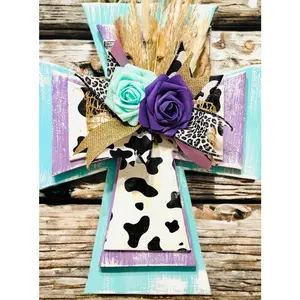 Queen Of The Room Triple Layered Cross