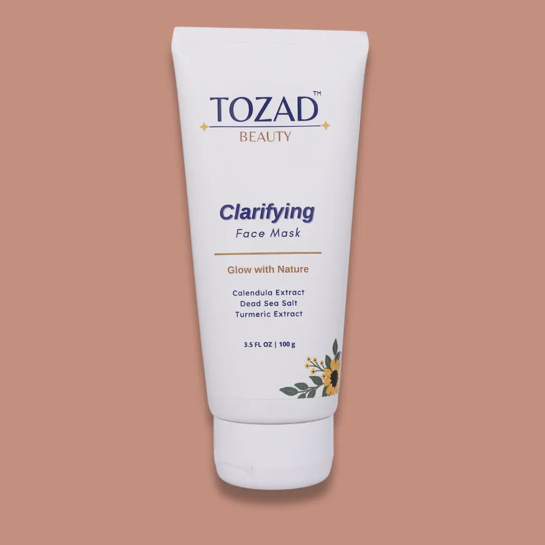 Turmeric Sea Salt BHA Clarifying Face Mask Hydrating Sensitive Skin Alcohol Free Soothing All Skin Types Oil Control Blackheads Acne Control Sebum Control Skin detox Deep cleansing Purifying Pore minimizing Blemish control Exfoliating Calming Skin Repair