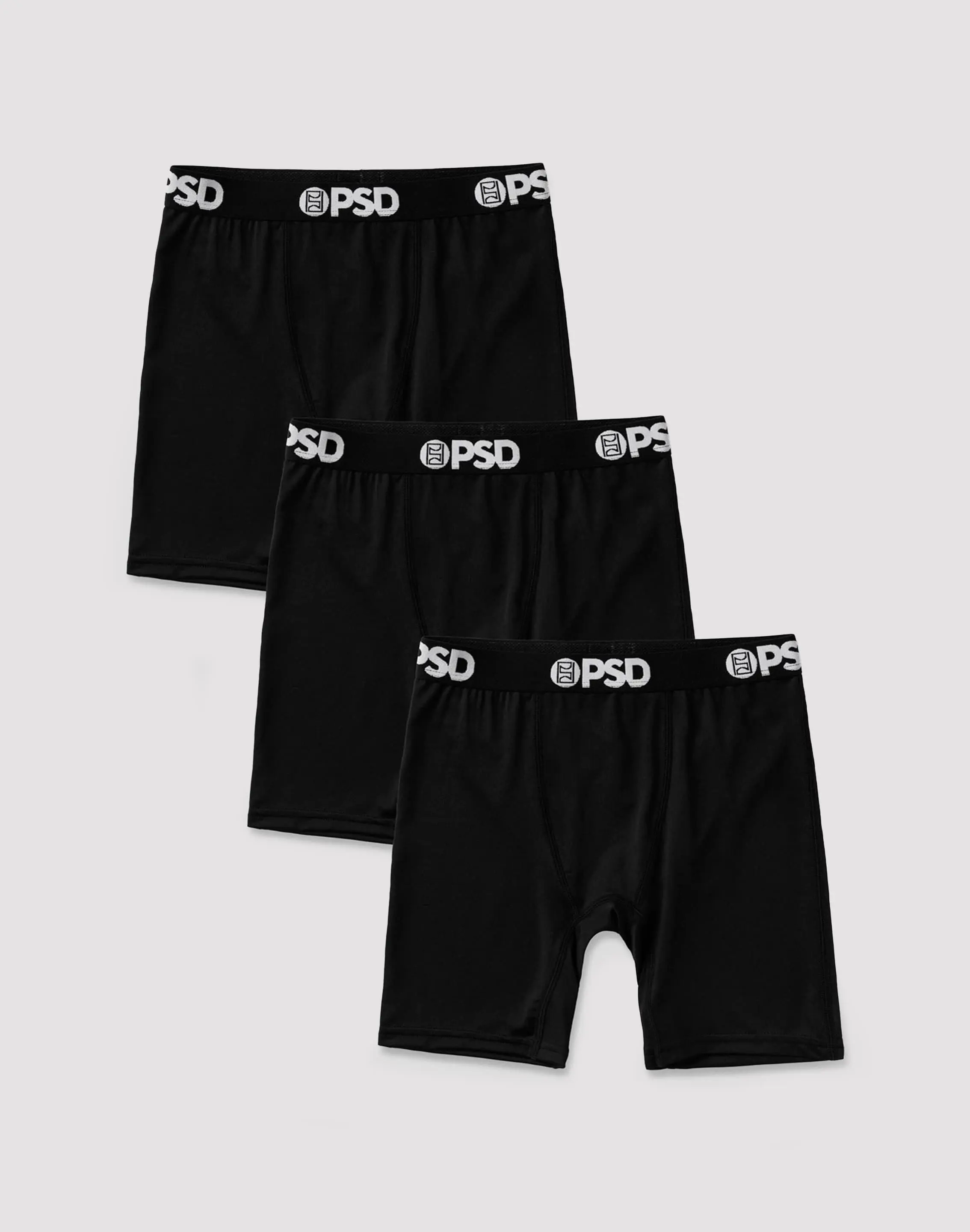 Kids Psd Underwear Boxer Briefs 3-Pack Grade-School