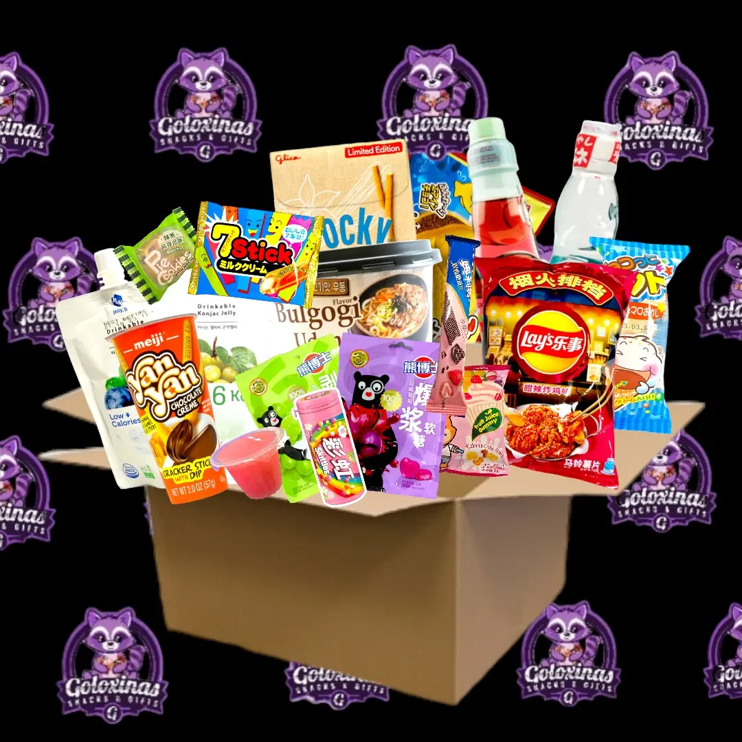 Asian Large Snack Box for Two - Perfect Night In Fun for Any Occasion - Multipack
